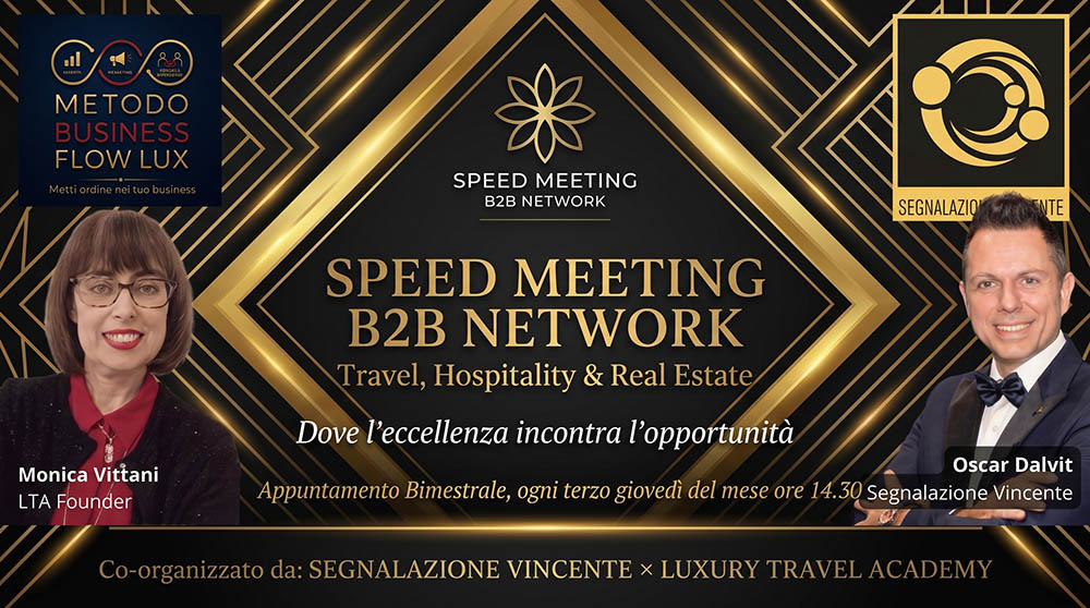 Locandina Evento Speed Meeting